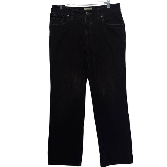 Vtg Horny Toad (old Toad&Co name) sz 8 brown Corduroy bootleg y2k - Picture 7 of 16